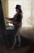 Self-portrait in the Studio Francisco Goya